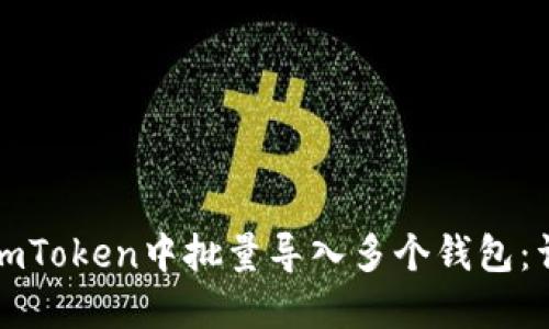 如何在imToken中批量导入多个钱包：详细指南